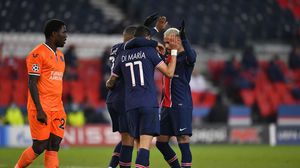 كان الفريق الفرنسي ضمن تأهله يوم أمس بعد فوز لايبزيغ على مانشستر يونايتد- سان جيرمان / تويتر