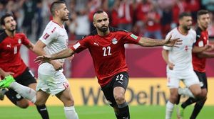  رفعت مصر رصيدها إلى 3 نقاط بفارق الأهداف خلف الجزائر- كأس العرب / تويتر