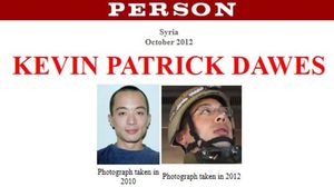 إعلان لـ"أف بي آي" عن فقدان الصحفي الأمريكي كيفن داوز في سوريا