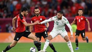 يلتقي المنتخب المصري في ربع النهائي مع الأردن- كأس العرب / تويتر