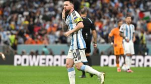 شهدت المباراة مناوشات عديدة بين لاعبي المنتخبين- موقع الاتحاد الأرجنتيني