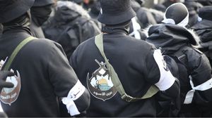 عرين الأسود نظمت عرضا عسكريا في نابلس الجمعة- الأناضول