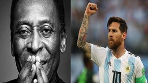  أصبح ميسي أول لاعب يسجل في 4 نسخ من كأس العالم مع الأرجنتين- bbc / تويتر
