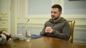 زيلينسكي: العام المنصرم كان "الأكثر رعبا" في حياة العديد من سكان منطقة كييف - جيتي