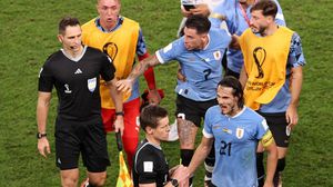 ودعت الأوروغواي دور المجموعات لأول مرة منذ نسخة 2002- جيتي