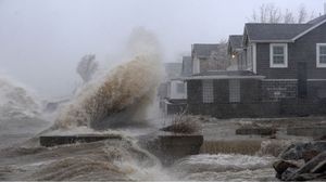 وقالت إدارة الأرصاد الجوية في بافالو إن هذا النوع من العواصف يحدث "مرة واحدة فقط في كل جيل"- جيتي