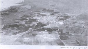 منظر من الجو لقرية أسدود في عام 1935