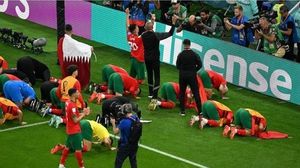 مشاركة المنتخب المغربي في نهائيات كأس العالم في قطر تركت صدى طيبا في العالم- (الأناضول)
