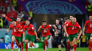 للمرة الأولى في تاريخه يتأهل المنتخب المغربي للدور نصف النهائي في بطولة كأس العالم- جيتي