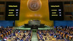 يبلغ عدد أعضاء الجمعية العامة 193 دولة- الأمم المتحدة