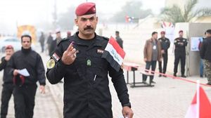 عناصر قوات مكافحة الإرهاب يدلون بأصواتهم في الاقتراع الخاص في بغداد- الموقع الرسمي
