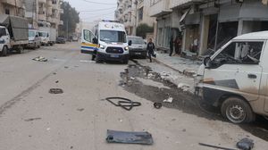 القصف استهدف الأحياء السكنية داخل مدينة إدلب- إكس