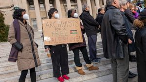 متضامنون من السود في الولايات المتحدة مع فلسطين- جيتي