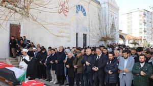 حضر والي أنقرة والعديد من الشخصيات والأهالي صلاة الجنازة على شهداء غزة- İLKHA