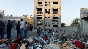الجمعة استأنف الاحتلال عدوانه على غزة- جيتي