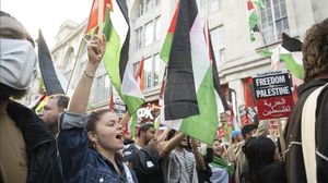شهدت بريطانيا حراكا لافتا داعما للفلسطينيين ومناهضا للعدوان الإسرائيلي