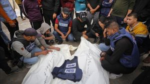 استشهد 73 صحفيا منذ بدء العدوان الإسرائيلي الوحشي على قطاع غزة- الأناضول 