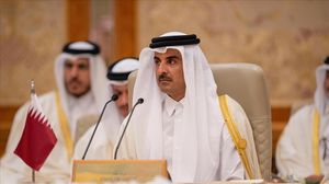 أمير قطر قال إن الوجه الآخر للمأساة صمود الشعب الفلسطيني- جيتي