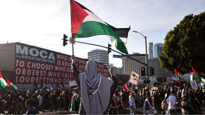 تظاهرات واسعة في الولايات المتحدة دعما لغزة وللمطالبة بوقف إطلاق النار - جيتي