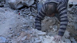 تحولت حلب لمدينة أشباح نتيجة البراميل المتفجرة - الأناضول