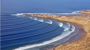 شاطئ تغازوت جنوب شرق المغرب
