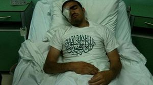 الشوعاني بعد إصابته أثناء مشاركته في "الهبة الجماهيرية" لنصرة الأسرى - أرشيفية