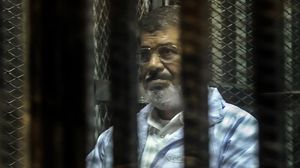 الرئيس محمد مرسي في جلسات سابقة (أرشيفية) - أ ف ب