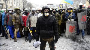 من الاحتجاجات في كييف - الأناضول
