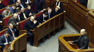 البرلمان الأوكراني: الرئيس لم يعد يمارس مهامه - أ ف ب 