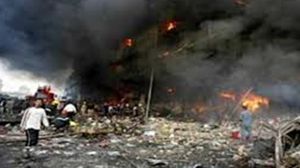 مشهد من تفجيرات العراق الأخيرة - ا ف ب