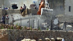 إسرائيل تهدم أحد المنازل بالقدس - ا ف ب - أرشيفية