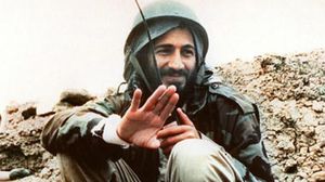 ابن لادن خلال قتاله بافغانستان في الثمانينات - ارشيفية