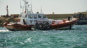 البحرية التونسية تنقذ مهاجرين من الغرق - ا ف ب (أرشيفية)