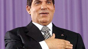 الرئيس التونسي السابق زين العابدين بن علي - ا ف ب