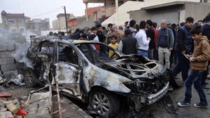 انفجار سيارة مفخخة في بغداد - (أرشيفية)  أ ف ب