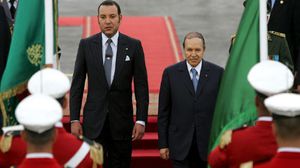 الرئيسان الجزائري بوتفليقة والمغربي محمد السادس - ا ف ب