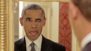 أوباما يعلن عن إصلاحاته الصحية في أمريكا بطريقة ساخرة ـ يوتيوب