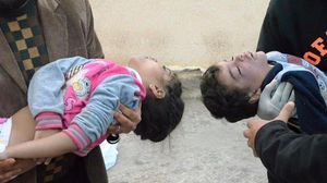 طفلان قتلا في غارات الطائرات المصرية على درنة - وكالات