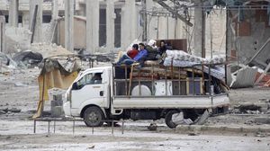 تشهد مناطق ريف حلب الشمالي موجة جديدة للنزوح - أرشيفية