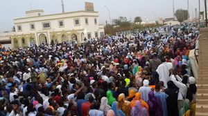 جانب من الاحتجاجات في موريتانيا