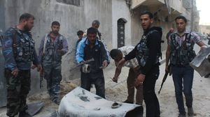 دمرت البراميل المتفجرة العشوائية محافظة حلب - أرشيفية