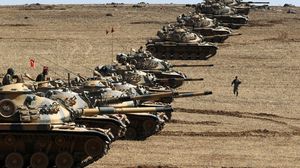 دبابات الجيش التركي على حدود سوريا- أرشيفية