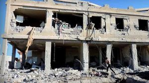 مشفى الغارية الغربية واحد من مشاف عديدة قصفها الطيران الروسي في محافظة درعا