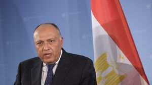 وزير الخارجية المصري خلال مشاركته في قمة ميونيخ - أ ف ب
