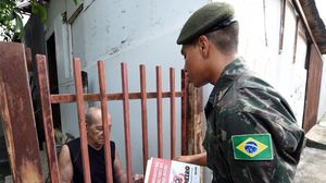 نشرت السلطات أكثر من 70 ألف جندي في ريو دي جانيرو وحدها- أ ف ب