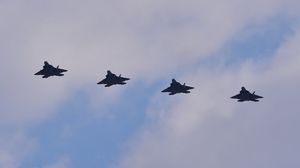 طائرات إف22 الأمريكية تقوم بمناورات في المنطقة لردع كوريا الشمالية ـ أ ف ب