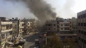 حمص سوريا تفجير حي الزهراء - تويتر