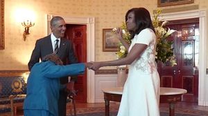 أبهرت الرئيس الأمريكي وزوجته بقدرتها على الرقص رغم كبر سنها ـ غوغل