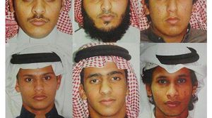 الطبيب وائل الرشيدي وشقيقه المهندس معتز الرشيدي من المتورطين بقتل ابن خالتهم (الأول والثاني من أعلى اليسار)