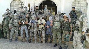 مجموعة من "جيش المهاجرين والأنصار" التي انضمت إلى "جبهة النصرة" العام الماضي - أرشيفية